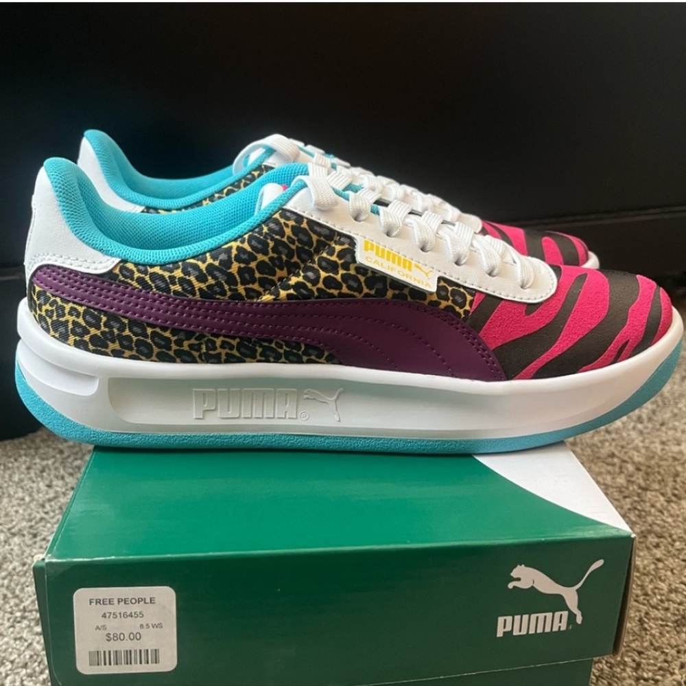 Puma Multicolor Animal Print Sneakers